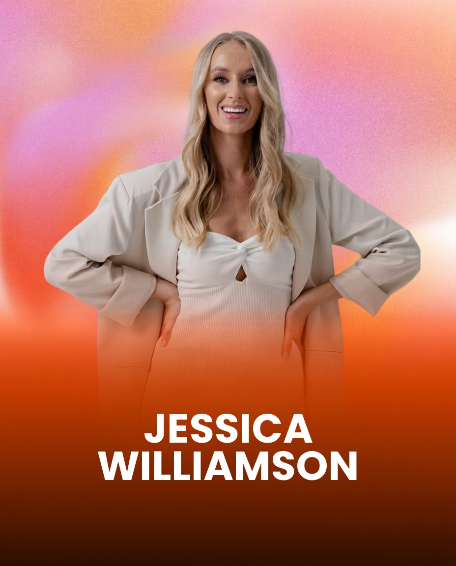 Jessica Williamson, Headline Keynote Speaker · Mindset & Business Mentor · TEDx Speaker & Author